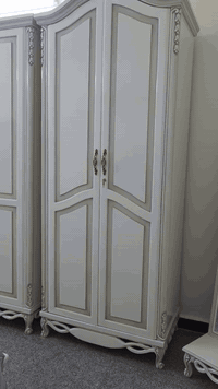 غرفه موديل انفنتي سنديان أمريكي طبيعي  زان روماني نحت يدوي صبغ حراري إ...