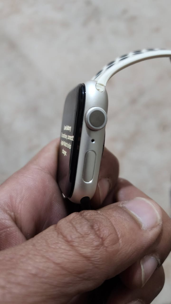 سلام عليكم ساعة ابل جيل 7 نايك قياس 45mm
ساعة حيل جديدة 
قافل ايكلود سعرها(60) الف


**إذا كنت صاحب هذا الإعلان وتريد حذفه لأي سبب، رجاءا أرسل رسالة إلى الدعم الفني**