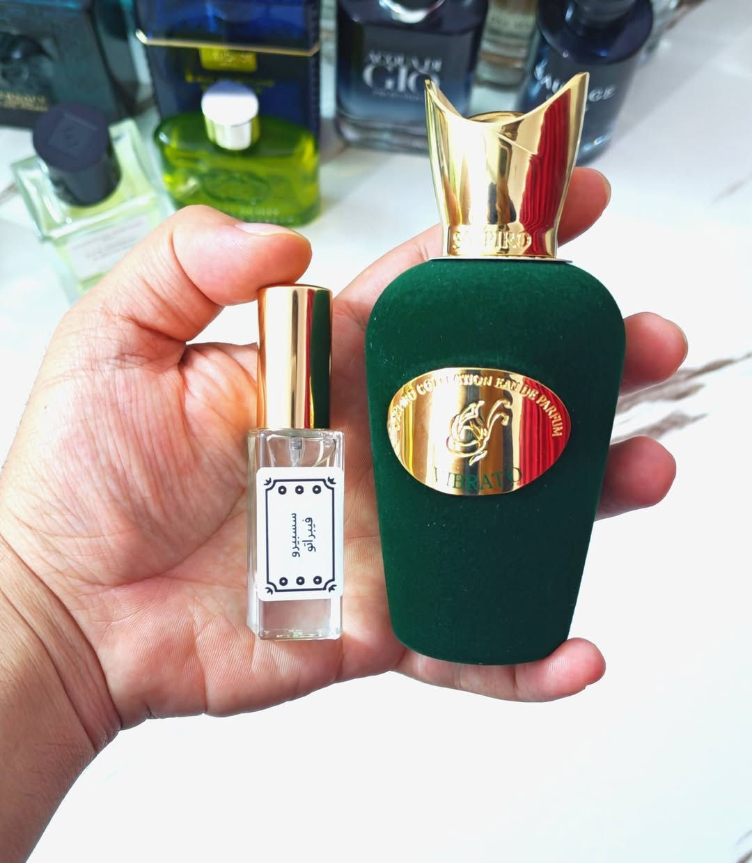 اجمل العطور متوفرات تقسيمات للتجربة وبانسب سعر 😍❤️
اكتب ((تم)) وتوصلك كل الاسعار المتوفرة وتدللون ✨

ومتوفر توصيل 5,000 د.ع لجميع محافظات العراق 🔥

للطلب والاستفسار مراسلة الخاص وتشرفوني 🤍❤️


**إذا كنت صاحب هذا الإعلان وتريد حذفه لأي سبب، رجاءا أرسل رسالة إلى الدعم الفني**