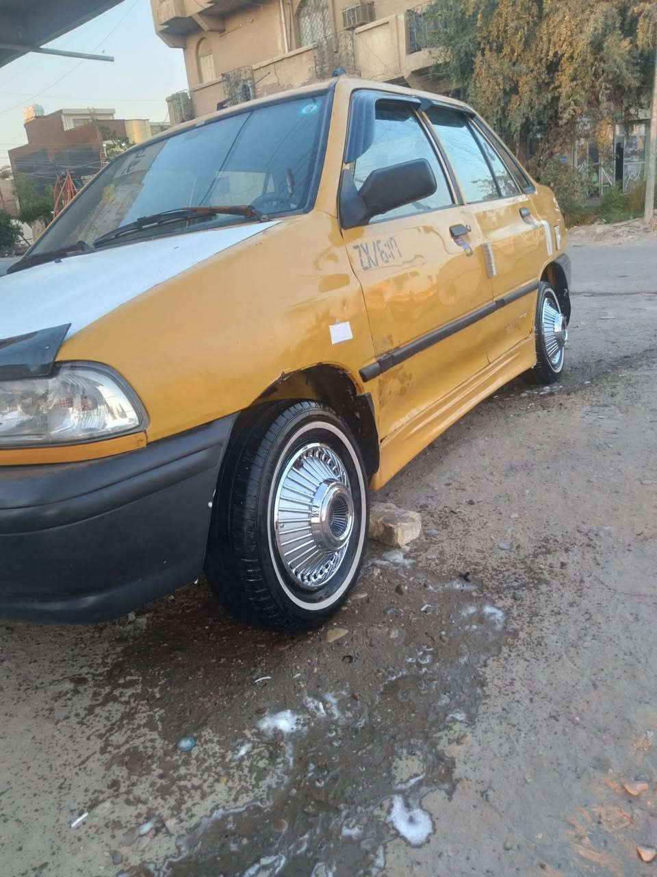 للبيع سايبه موديل ١١تحويل مباشر سياره حلوه وناعمه بس المكينه بيها بخار قليل شواصي انضاف السعر 20وبيها مجال العنوان بغداد الستفسار على رقم ***********
