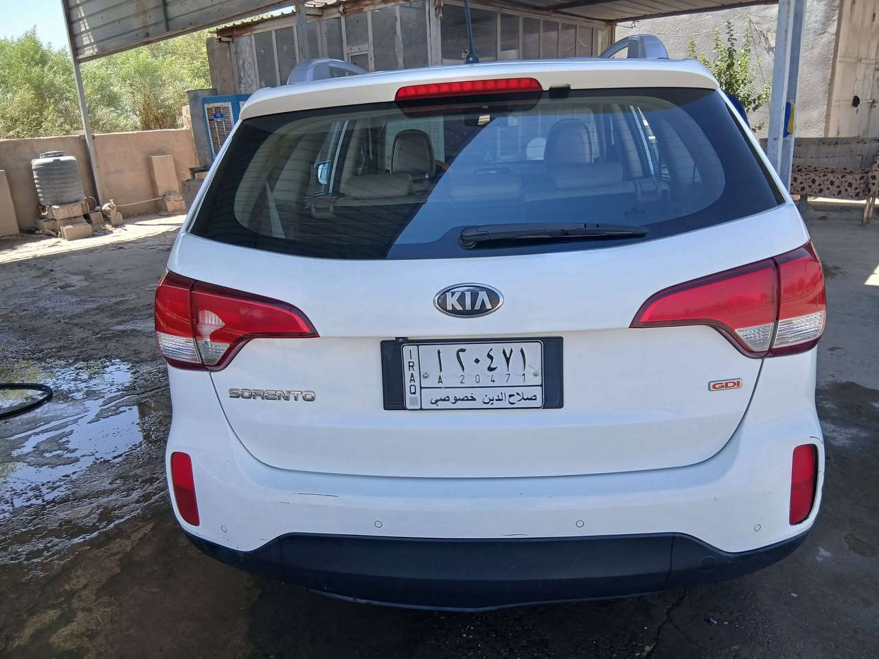 سلام عليكم للبيع السعر ١٥٠ وبيها مجال 
كيا سيرانتو ٢٠١٣ شكل ١٤ خليجي 
محرك ٤ سلندر فول عدا البانوراما 
صدر تايرات تبريد كله جاهز بيها صبغ بلجاملغ الأمامي شبرين رقم صلاح الدين باسمي تحويل مباشر 
العنوان صلاح الدين قضاء الضلوعيه 
للاستفسار / ***********
