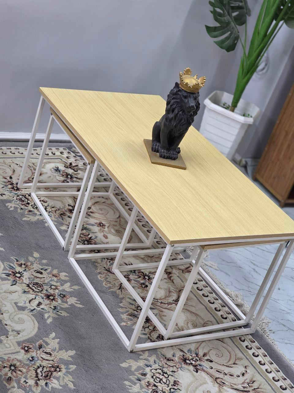 🔥 طبلة وسطية + ٢ صغار 🔥
تصميم عصري وأنيق
٣ قطع متداخلة توفر مساحة وتطي شكل مرتب 👌
مثالية للصالات وغرف الجلوس
📏 قياس الكبيرة:
▪️ العرض: ٥٧ سم
▪️ الطول: ١٠٠ سم
💰  🔥
(٣ قطع بهالسعر؟ فرصة ما تتعوض 👌)
🚚 توصيل مجاني داخل بغداد
📦 متوفر لجميع المحافظات بغداد, العراق


**إذا كنت صاحب هذا الإعلان وتريد حذفه لأي سبب، رجاءا أرسل رسالة إلى الدعم الفني**