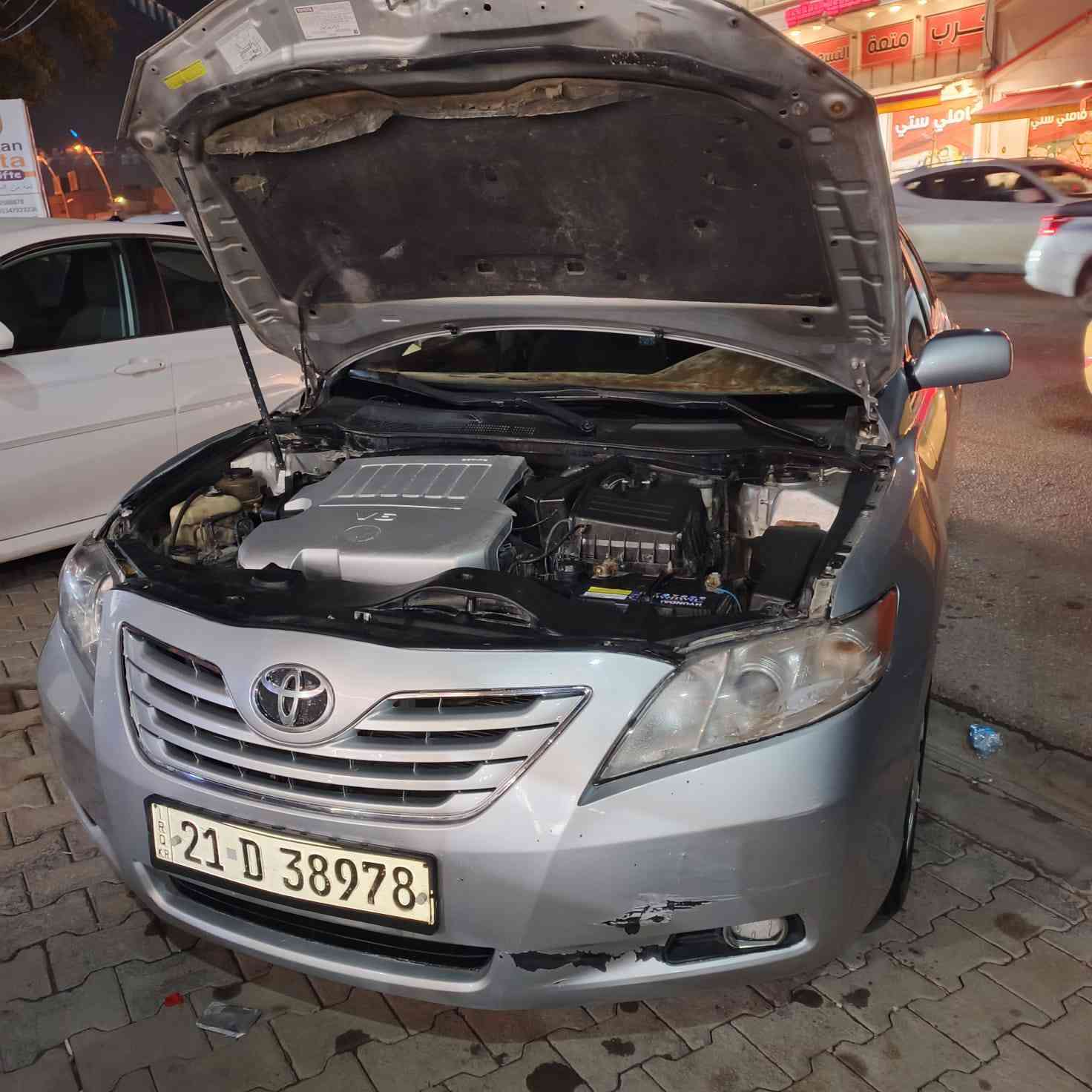 السلام عليكم كامري 2008 كندي 6سلندر كير ومحرك بشرط دفتر بانزين ثاني تحويل صبغ عام جماليه فقط السياره احله من الصور السعر 100 وبي مجال شراي اتصل ***********
