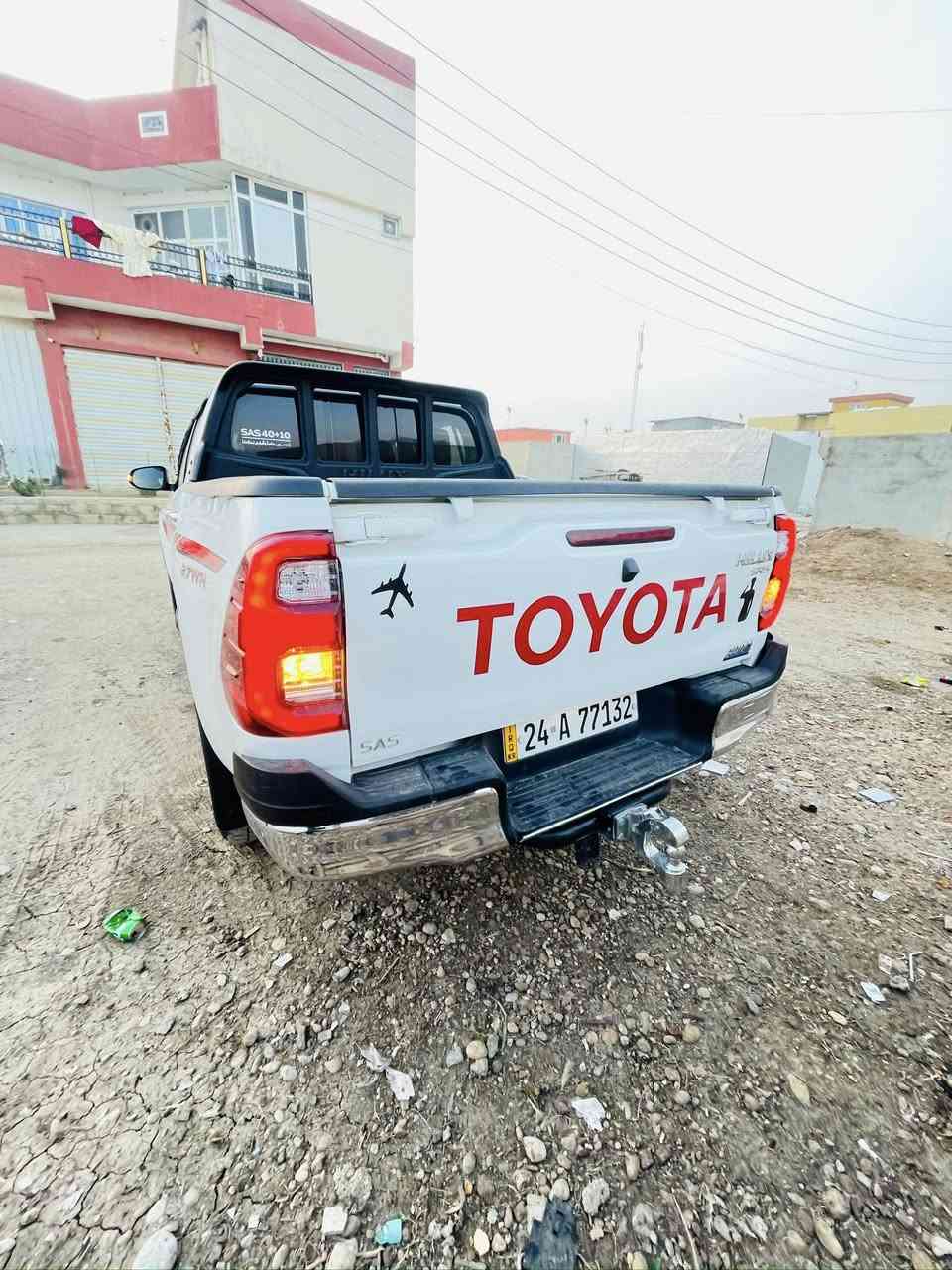 هايلوكس ٢٠٢٥ سيارة اخو زيرو بيع سريع سعر 355مجال😱😱 رقم دهوك مكفول دعامي لل دعامي ***********
