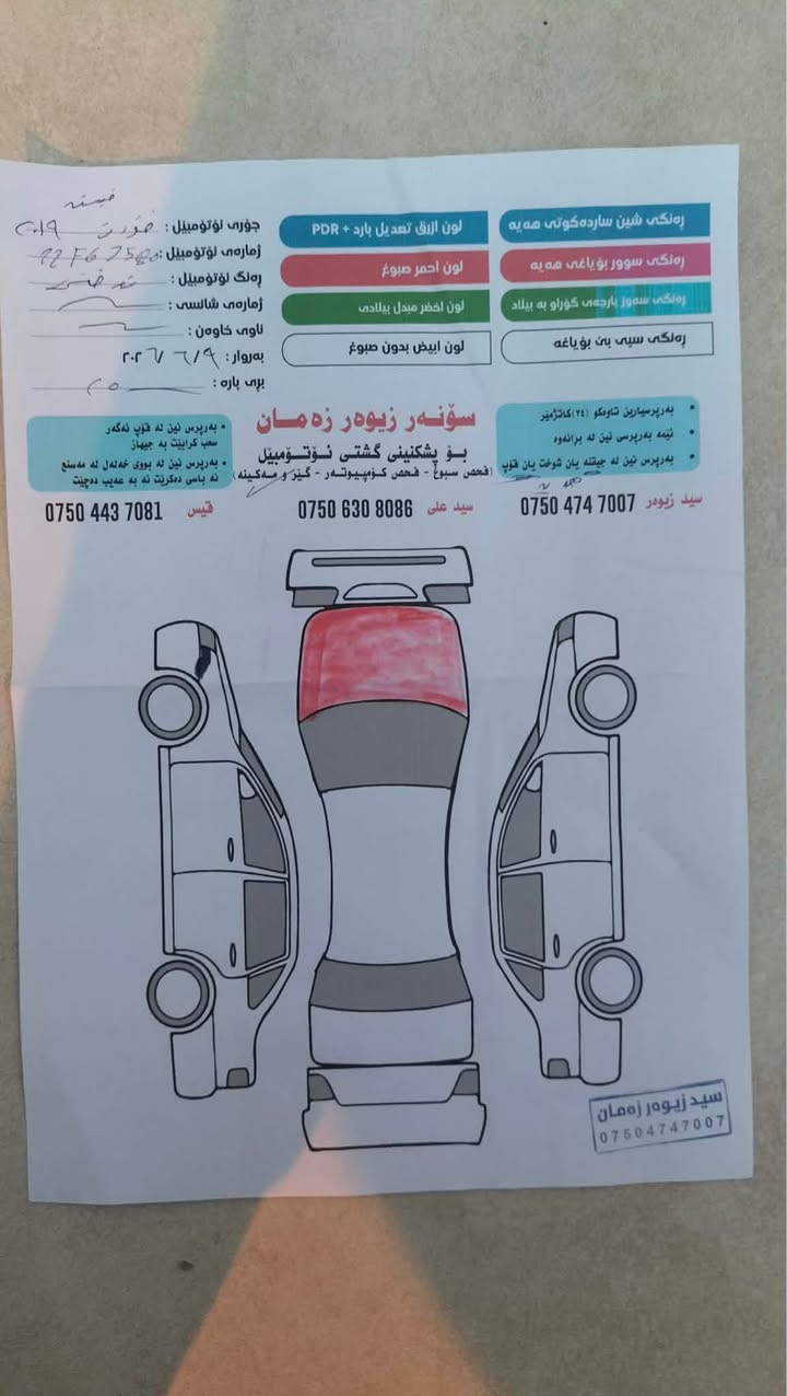 فورت موديل 
٢٠١٩
يه ك بارجه سبوخ
بي ناوكردن
سحر ٧٩
 مه جال *********** أربيل, العراق
