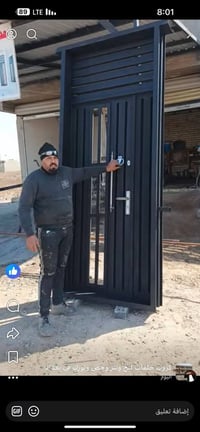 يوجد لدينا حداد ابوك شبابيك شغل درجه اولى اسعار مناسبه المكان بغداد تا...