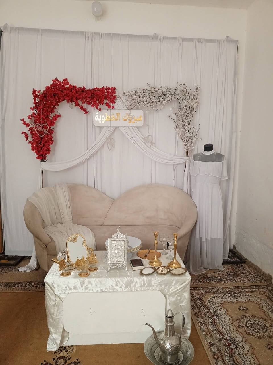 ✨ بسم الله الرحمن الرحيم ببركة شهر شعبان ✨
شهر الخير والبدايات الحلوة، شهر تكتمل بيه الأفراح وتكثر بيه المناسبات السعيدة 🤍
وبهالمناسبة يسعدنا نقدم لكم عروض خاصة وحصرية طوال شهر شعبان على
كوشات العرس، الحنّة، الختان، وأعياد الميلاد 🌷🎉
لأن كل مناسبة إلها فرحتها الخاصة، احنا نهتم بأدق التفاصيل حتى نخلي يومكم ذكرى ما تننسى،
بلمسة ذوق، شغل أنيق، وأسعار تناسب الكل ✨
شهر شعبان غير… وفرحتكم ويانا غير 💐

اسعار ✨
كوشة حنة +جنط تكون نقل لنيشان عروس  ب60
كوشة مهر، خطوبه ب60
كوشة ختان ب25
كوشة عيد ميلاد ب50
نقل وشد ضمن سعر كوشة 
وكادر يكون نسائي
للتواصل ***********
عنوان محل /شارع بيت كاني محل حسين شويلي
