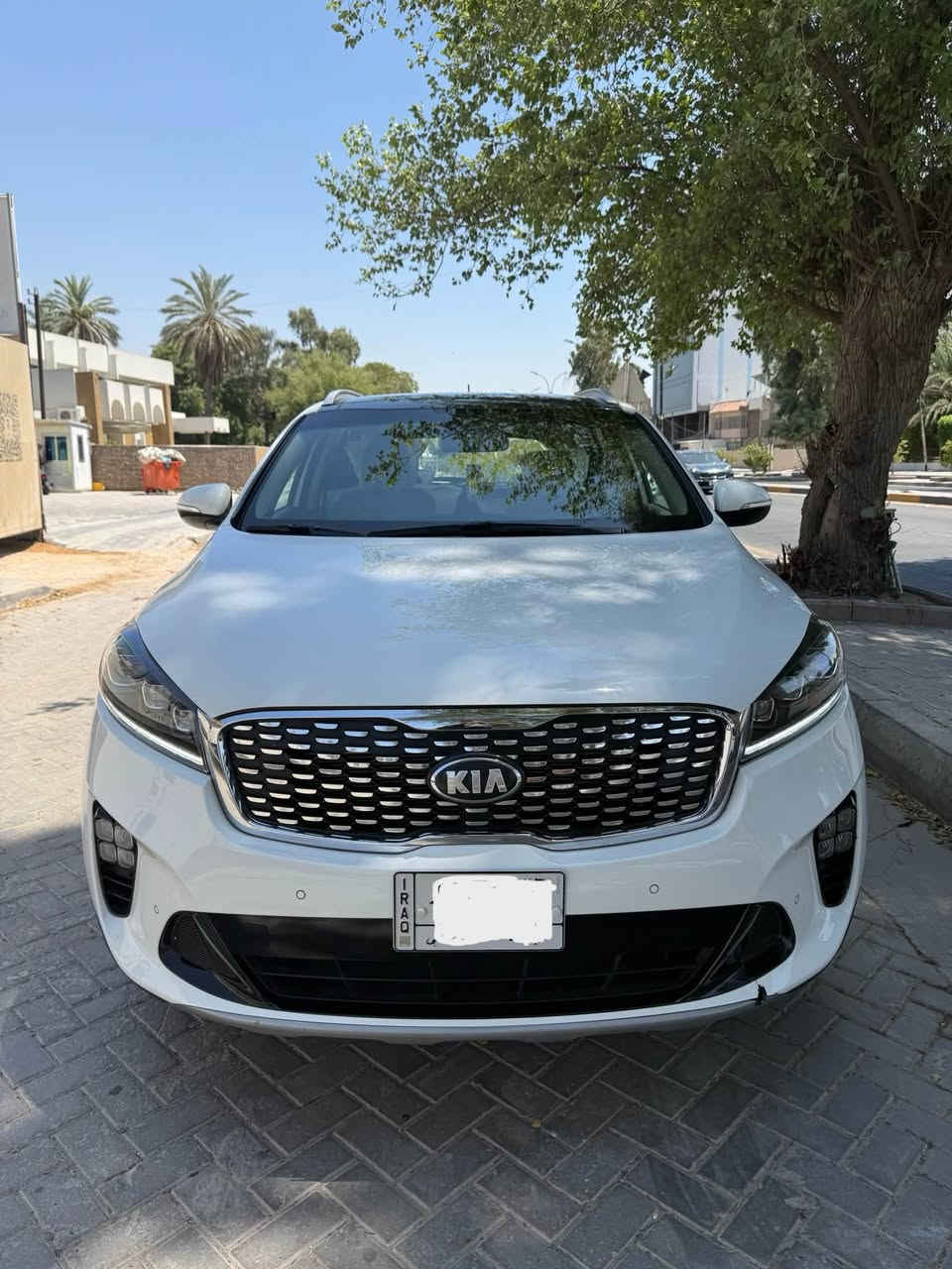 كيا سورنتو 2020 خليجي الشركة الدولية 
رقم بغداد تحويل مباشر بأسمي 
( ماشية 125km الف ) مكاني بغداد          
المواصفات 🔻 
حجم محرك 6 سلندر دوش 
تحكم ستيرن جهتين 
كروز سرعه (تحكم سرعه بالستيرن) 
شاشه بلاديه لمس  
يدات نيكل بلادي 
لدات امامي خلفي                    
مري جانبيه شفط كهربائي 
بصمة تشغيل + بصمه ابواب 
أشارة ترحيب باليدات عند الاقتراب 
تحكم كشنات كهرباء عدد 2
حساسات أمامي و خلفي 
اربع أنظمة قيادة 
ثلاث قطع تبريد  
سبعة راكب 
صندوق كهربائي 
بانوراما 
بردات خلفيه بلادي 
ويل كروم حجم 19 عدد 5 ويل 
شحن واير ليس 
بصمات عدد 2
باتري جديد 
( بيها تبديل بنيد ودعامية نفس اللون بلادي
وبيها صبغ نـص جاملغ الأمامي جهة الصدر وجاملغ الخلفي وبارد قليل ) 
اكفل محرك وكير وكهربائيات كفالة عامة عل فحص 
السيارة بدون شواصي او لغود وين ما يعجبك أفحـص 
عليها أدامة كاملة هايدروليك كير وفلاتر ودهن ودسكات متصرف عليها دينار  
منظومة تبريد جديدة بيها ضمان و على الفحص تبريد ثلج 
السيارة بيها سونار قبل يومين مسوي  
السعر ( 205$ ) وبيها مجال ان شاء الله 
🔸 *********** 🔸
