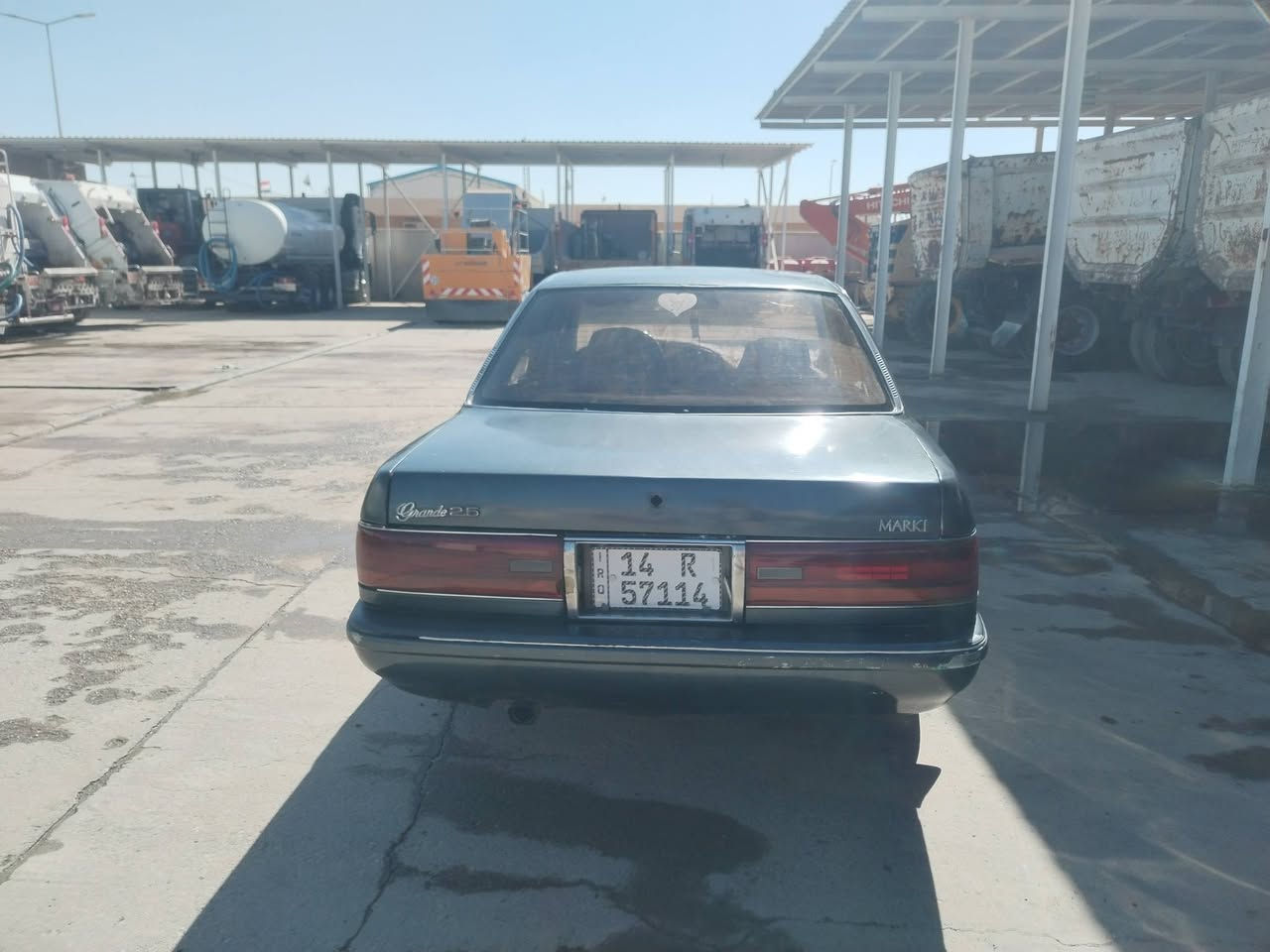 سلام عليكم سياره للبيع مارك كربلائي سنوه لل 30 تحويل مباشر مكان قضاء المدينه


**إذا كنت صاحب هذا الإعلان وتريد حذفه لأي سبب، رجاءا أرسل رسالة إلى الدعم الفني**