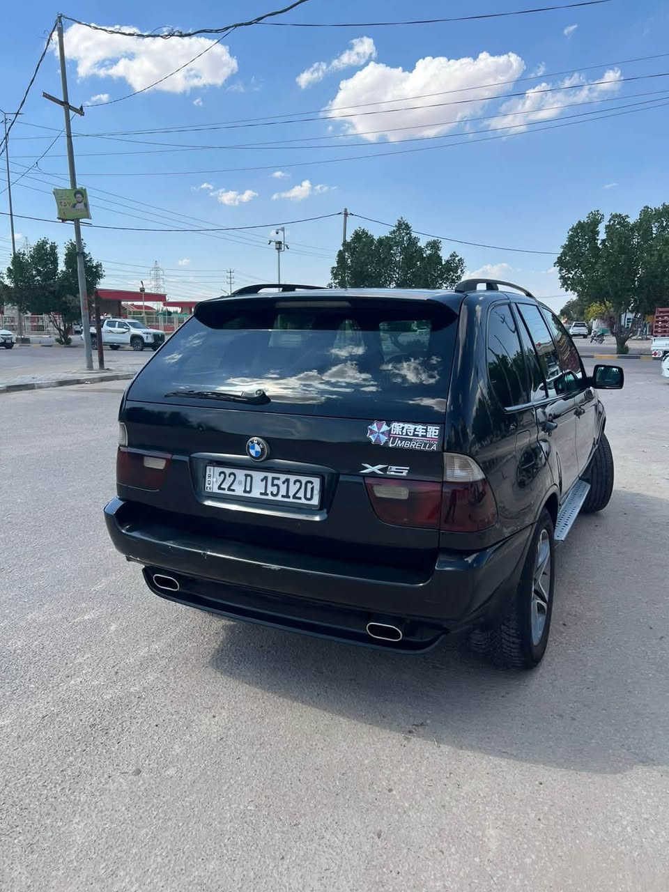 BMW X5 2005 – للبيع
* موديل: 2005
* فول مواصفات
* لون أسود
* بدون صبغ
* مكينة مكفولة
* كير جديد
* داخلية نظيفة ومرتبة
* جاهزة للاستخدام
* السعر: 100

للاستفسار، التواصل على الخاص.***********
