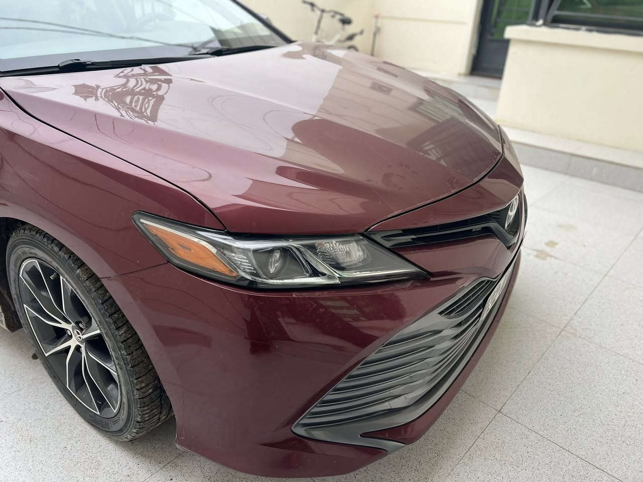 السلام عليكم من رخصه الادمن                                               كامري 2019 اربيل دولي LE بدون ايرباك داخل ابيض دشبول صاج اصلي ل البيع او مراوس حسب القناعه السعر 158 كير محرك تبريد مكفولات 
ملاحضة: السياره بيها قطع صبغ 
الاستفسار ***********
