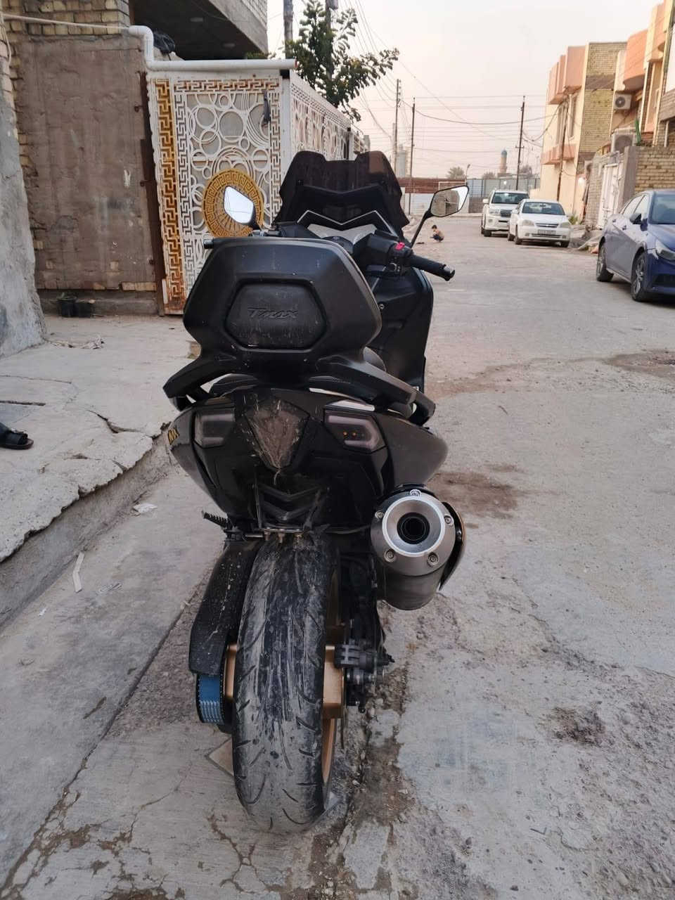 السلام عليكم دراجه تيماكس  موديل 2017دراجه مكفوله من كلشي عدا (كلج ودبل) ودراجه مصبوغه لون اسود  محرك وكهربائيات خير من الله تجي على الفحص  اوراقهه موجوده دراجه بصمه وسويج عنوان بغداد سعر 43ورقه وبيه مجال  ستفسار على هذا الرقم***********
