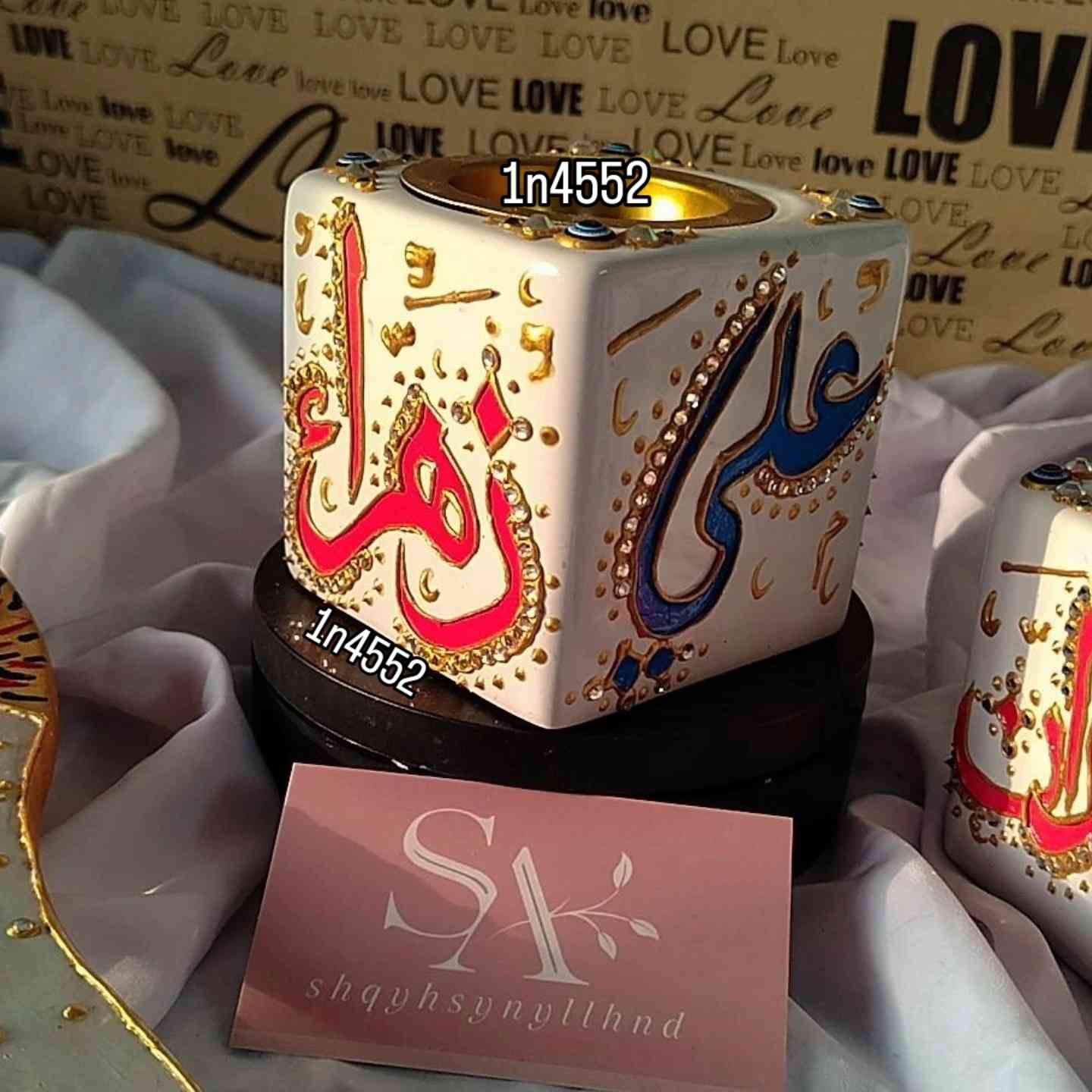 عشقي_حسيني_للهاند_ميد
#جزء_من_عملي🌸
شغلي حسب الطلب 🩷
يوجد خدمة توصيل داخل الكوت والمحافظات 🚖🚕
لطلب والاستفسار دايركت 📦📥
#اكسبلور_فولو_للبيج❤️
#followme


**إذا كنت صاحب هذا الإعلان وتريد حذفه لأي سبب، رجاءا أرسل رسالة إلى الدعم الفني**