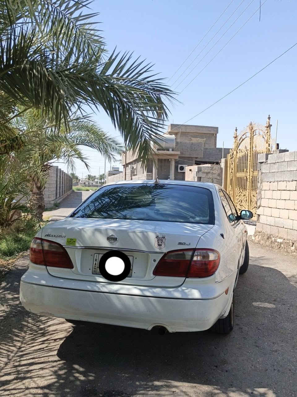 سلام عليكم 
مكسيما 2001  3000 السياره نضيفه وخير من الله محرك 6 سلندر تبريد خير من الله تعال وشوفها بعينك جديده ماشاءالله وانضف بعد من الصور السياره بس اشغل وتطلع ما ناقصها برغي   رقم بغداد السنويه بعدها ما ساقطه السعر ٧٢ وبيها مجال مكاني الانبار الرمادي رقم الهاتف ***********
