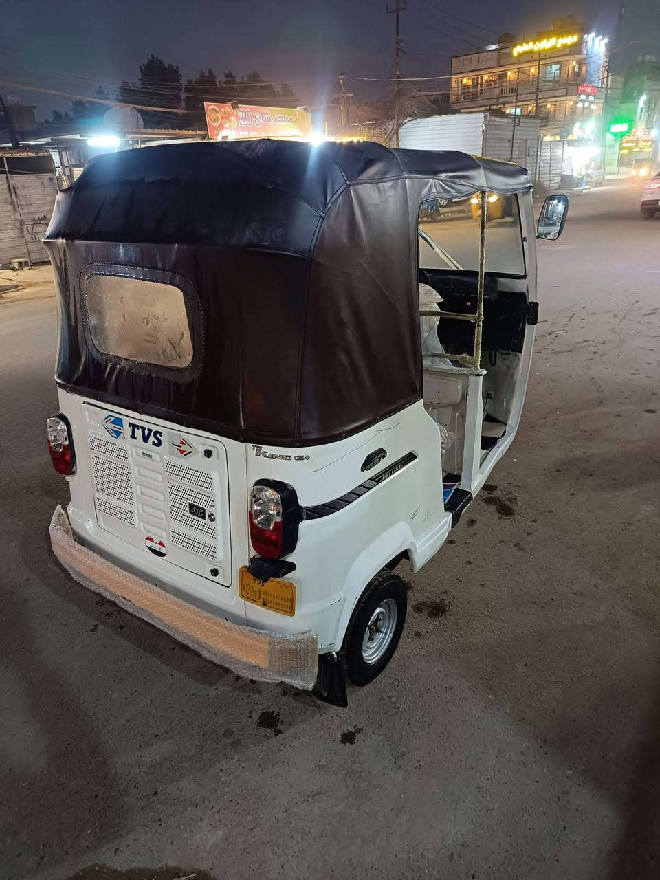 تكتك TVS موديل 2020 شهر 11. اوراق تكتك جديده جاهزه ما بيه اي نقص كبل للشارع لا ضربه ولا صبغ مكاني بغداد العبيدي السعر 4300 وبيها مجال الشراي يخابر ***********
