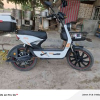 دراجه جديدة اربع بطاريات دبل سعر 450 وبيها مجال ‏‪07886120342‬‏