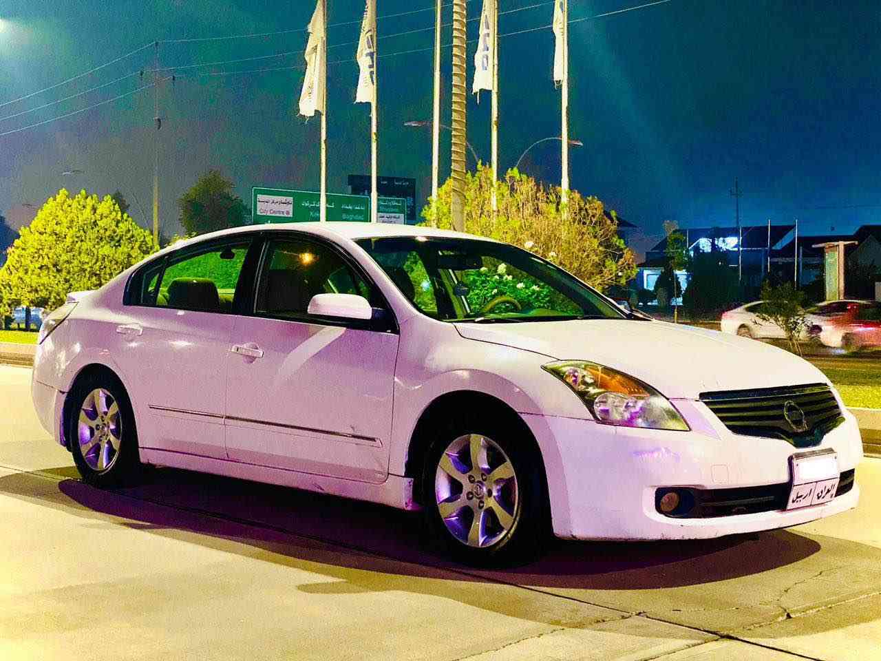 Nissan altima 2008 مواسةفات خليجي سپي سةدةفي شاشة و كاميرة بةسمة تعديل سرعة سوكان ڤوليوم سيستةمي سةماعة  bose مواسةفاتي تر       سةيارةكة يةك پارچةو   يةك بستي سبوغة لةگةل يةك قوپي بچوكي هةية لة دةركةي بي ناوگرتن بي ئيرباگ گير و مةچينةو تةبريد و تةقةو رةقةو بةناوكردن هةمووي بةشةرت بةناوي خومة سعري ٨٧ مةجال شوين هةولير *********** أربيل, العراق
