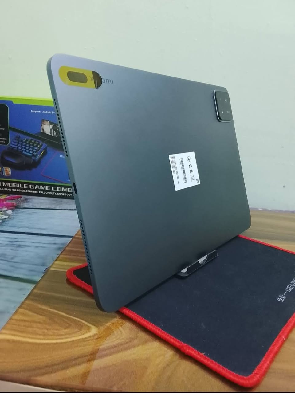 السلام عليكم🤍✨
شاومي باد 6s برو🔥❤‍🩹

 جديد❤‍🔥 💻🤍💯✨
نضافه: 100℅💯✨

مواصفات الجهاز :🤍

شاشة حجم كبير 12.4 انج🔥✨

معدل التحديث للشاشة 144Hz💯✨

دقة الشاشة ٣K 2032 × 3048 بكسل💕🔥

معالج : Snapdragon 8 Gen 2 (4 nm)💓💯

سرعة الشحن : ١٢٠w ⚡️
ذاكرة تخزين كبيرة الحجم : 512GB 📂✨

رام : 16GB🔥❤‍🩹
الكاميرا الاساسية :  50MP 📷 
الكاميرا الامامية : 32MP 📷 
بطارية حجم كبير 10000mAh🔋✈️
أربع سماعات تدعم  Dolby Atmos و Dolby Vision 🔊 
بصمة جانبية وبصمة وجه😍

السعر : 535 ألف فقط🔒

+هديه حافضه🤍
+ ولزكه ضد الكسر🤍🎁🎀
يوجد توصيل لكل محافظات العراق✈️🔥💯

المكـان: بابل❤‍🔥✨
واتس أو الأتصال:***********
***********
