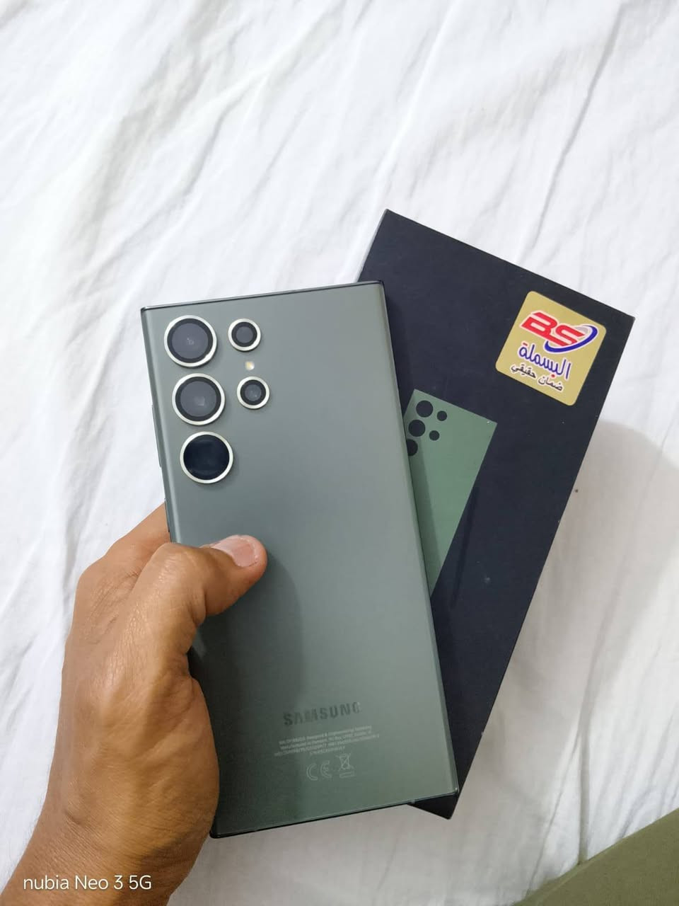 مراوس ب ايفون فقط S23التره
دبل شريحه
جهاز جديد بعده لوك
ذاكره 256 
لون رصاصي 
نضافه ١٠٠%١٠٠
ملحقاته كامله 
كارتونه وشاحنه
مراوس فقط بيفون مكاني كربلاء


**إذا كنت صاحب هذا الإعلان وتريد حذفه لأي سبب، رجاءا أرسل رسالة إلى الدعم الفني**