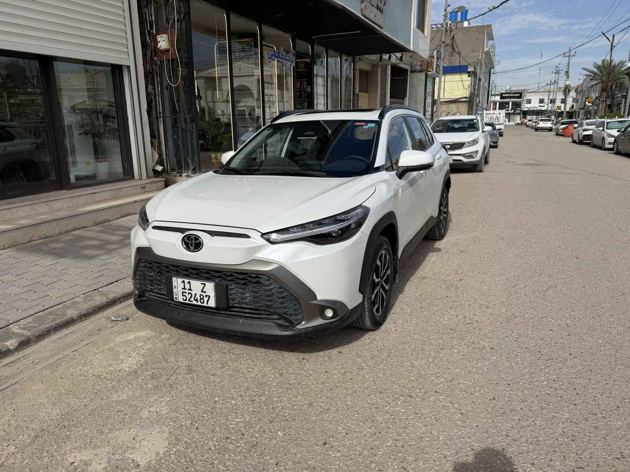 السلام عليكم
Toyota frontlander 2025 Hybrid

فرونت لاندر  فئه s فول مواصفات

عداد المسافه 15 الف  

مكينه 2000 هايبرد 

كشنات جلد احمر

تحكم ستيرن 

جنطة كهرباء

كرسي السائق كهرباء

تبريد أمامي خلفي 

فتحه سقف 

كامره خلفيه 

ويل كب 

رادار امامي 

تحديد الخروج عن المسار

نظافه 100‎%‎ شرط الفحص

السعر 28 مليون 

اي استفسار 

***********

مكان السيارة النجف
