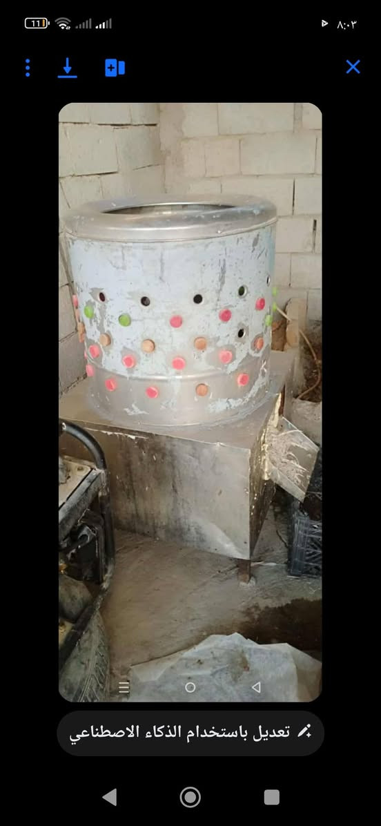 اسلام عليكم
هلاسة دجاج بعدهي نضيفه شغاله على الفحص السعر 175 المكان غماس الإتصال ***********
