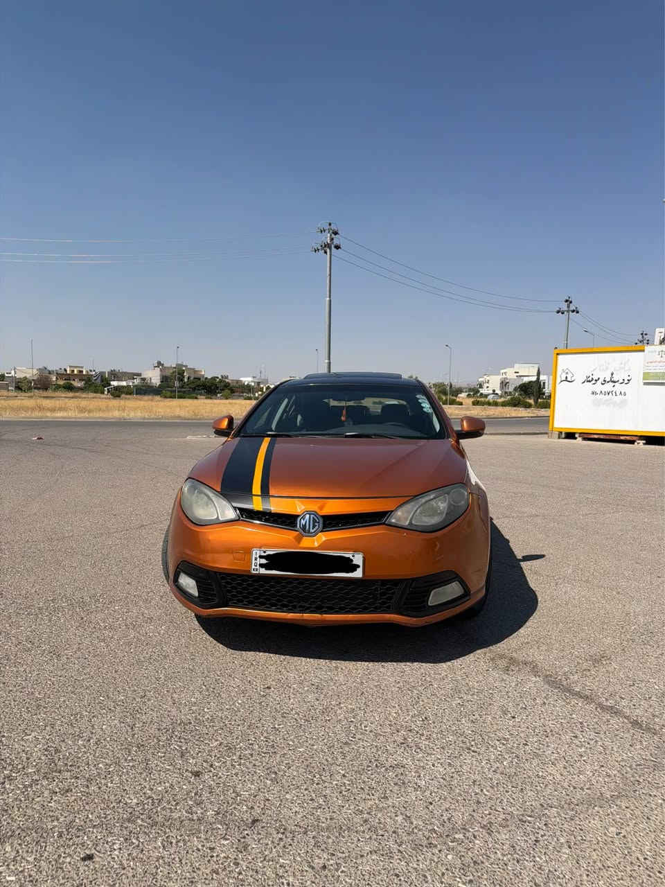 السلام عليكم 
MG6 موديل ٢٠١٤ 
كير و مكينة و تبريد و حدادية كلة بالشرط 
عليها منضومة غاز ايطالية 
رقم و هزه و فحص جديد 
مكفوله من الضربه و الصبغ 
مابيها نقص ولا مصرف حتى لو دينار 
مسويلها صيانة جديدة بلكات و نوزلات و باتري و كلشي و ابيع كلشي بشرط 
السعر ٧٢ و بيها مجال بسيط 
للتواصل على الرقم ***********
***********
-----------
سلام عليكم 
MG6 موديل ٢٠١٤ 
گیر، مەکینەکە، تبريد بشرت 
سيستم غاز له ئیتاڵی سه ره ، بيشى و بشت تازه توند كراى
سیستەمی گازی ئیتاڵی دامەزراندووە.  
ژمارەی تۆمارکردن، پشکنین و پشکنینی نوێی هەیە.  
گەرەنتی کراوە لە دژی ڕووداو و کێشەی بۆیاخ.  
هیچ کەموکوڕییەکی تێدا نییە و خەرجی زیادەی نییە،   
چاکسازی نوێ کراوە لەوانە پلاک، نۆزل، پاتری، و هەموو شتێک،
نرخەکە 72 ورقه و كه مك مجال
رقم ***********
***********
***********
*********** أربيل, العراق
