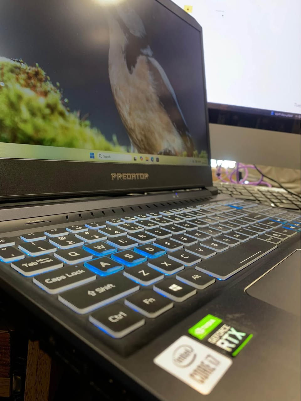 🔥 عرض لابتوب ألعاب قوي بسعر منافس 🔥  

💻 Model: Predator Helios 300  

⚙️ المعالج (CPU): Intel Core i7-10750H  
🧠 الرام (RAM): 16GB DDR4  
💾 التخزين (Storage): 1TB SSD NVMe  
🎮 كرت الشاشة (GPU): RTX 3070 8GB خارجي  

✅ يشغل أغلب الألعاب الحديثة بسلاسة  
✅ مناسب للألعاب الثقيلة، التصميم، والمونتاج  
✅ سرعة عالية جداً بفضل NVMe SSD  

💰 السعر: 787$ فقط  

🚚 متوفر توصيل لجميع المناطق  
📩 للحجز أو الاستفسار راسلنا خاص أربيل, العراق


**إذا كنت صاحب هذا الإعلان وتريد حذفه لأي سبب، رجاءا أرسل رسالة إلى الدعم الفني**