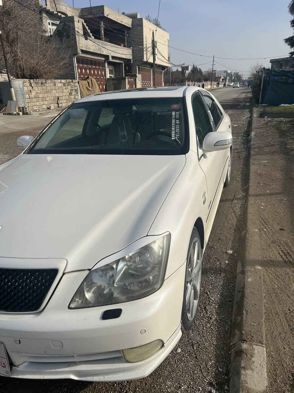 سپۆرت ٢٠٠٥ناو ڕەش
موس

سەیارەکە جایزەو هی مالانە  مەسروف کراوە

پینج پارچەی ئەوروپایە بئ لئ دران

سئ دوگمە + سلایت+ ئاوینە ئیشارەت+ ویل دینگە

تەقەو ڕەقەی نیە ماڵی دۆستە

شارەزوور

0750 170 3118
