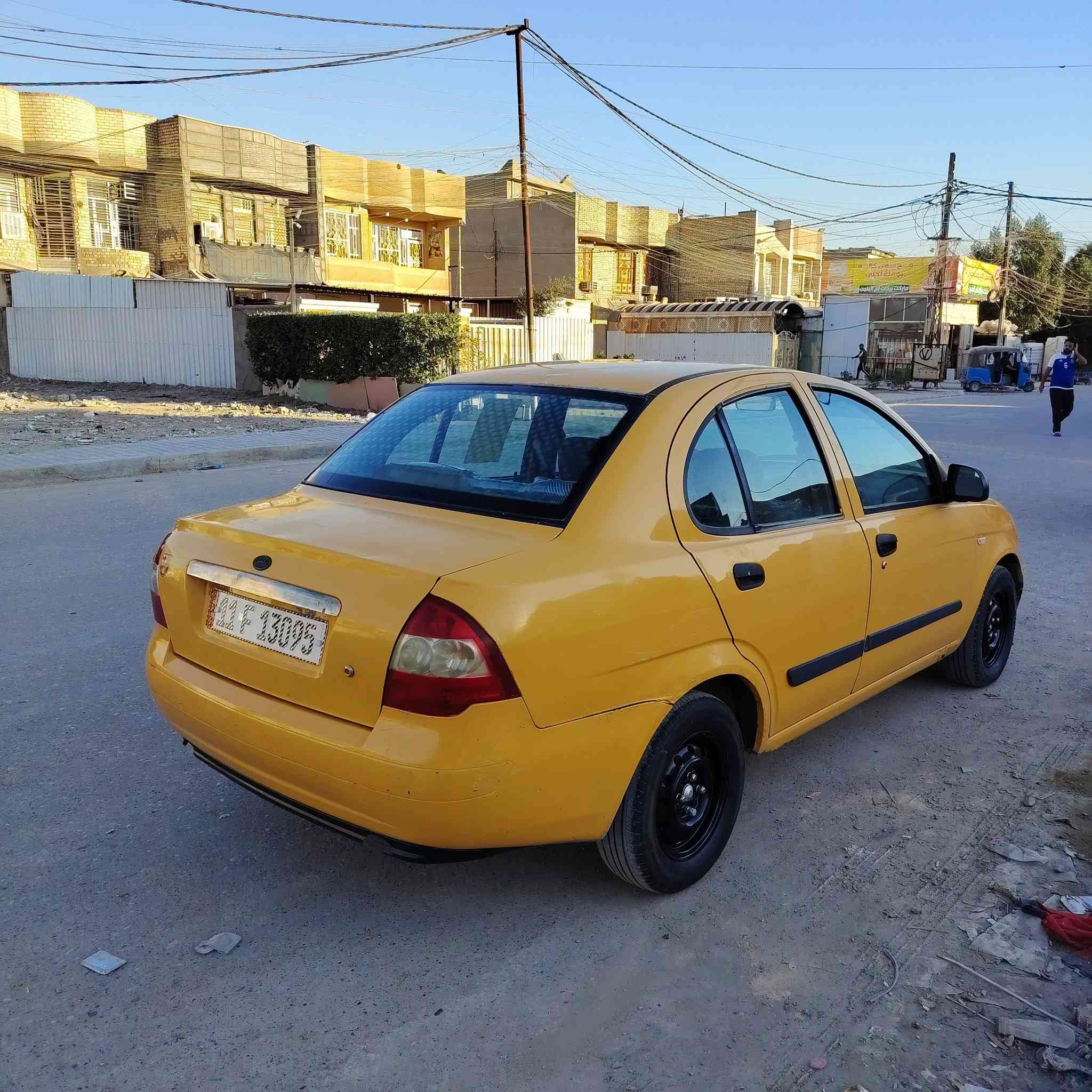 سلام عليكم شباب طيبه مديل 14
رقم انكليزي امصفره هيئه وغرامات سنويه لل30
السياره مكفواله كفاله عامه من كلشي شرط الفحص
لا ضربه ولاصبغ ولا تبديل كهربائيات كله شغاله امدوشمه
 شواصي مكفواله مكينه مال كيه ابرايد حماوه ربع صيف شته
مكينه كير صدر كلهة جديد تبريد شغال ثلج تتفئه شغال
سياره جديده استخدم شخصي مناقصه اي شي جاهزه اتراي حلو مال جناي عنواني بغداد الامين السعر 39$ وبيهة مجال

***********
