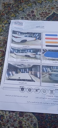 سياره هوندا اكسنت موديل 19 سعر 113 عد هاي ضربه مكفوله  صور حادث مرفوقا...