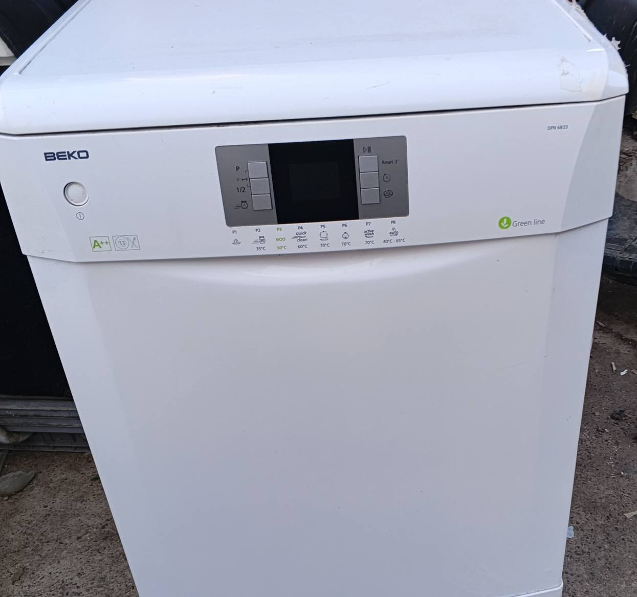 غسالة صحون ماركةبيكو
تركي المنشا 16سيت
اقتصادية بالكهربا برنامج جدورة
مرشات 3 سلتين كبار والثالثه ملاعق +مشبك بالسلات اضافي بخار تجفيف
تنظيف عميق
السعر مع التوصيل لكل العراق 200
للحجز والاستفسار واتساب
***********
