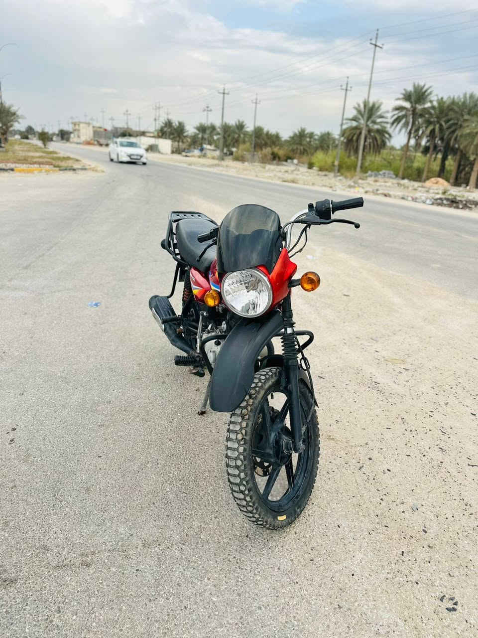 السلام عليكم دراجه بوكسر للبيع دراجه رقم وسنويه كامله رايده ب1500 وبيعه مجال مكاني كربلاء الامام عون ‏‪***********‬‏
