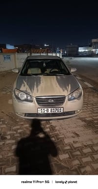 سيارة افانتي للبيع  سيارة موديل ٢٠٠٩  سيارة لون ذهبي  رقم السيارة بغدا...