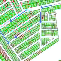 عليكم قطعه ارض للبيع مجمع البصمه مساحه ١٠٠متر قريبه على شارع ٢٠رقم الق...