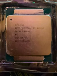 Xeon E5-2670 v3 • ١٢ نواة • لوحة X99