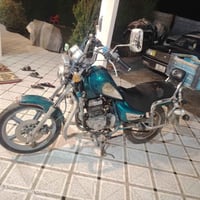 موطور هارلي ٤ ولف كفاله عامه من تنقيص وتبخير الموطور كامل مكمل مابي اي...