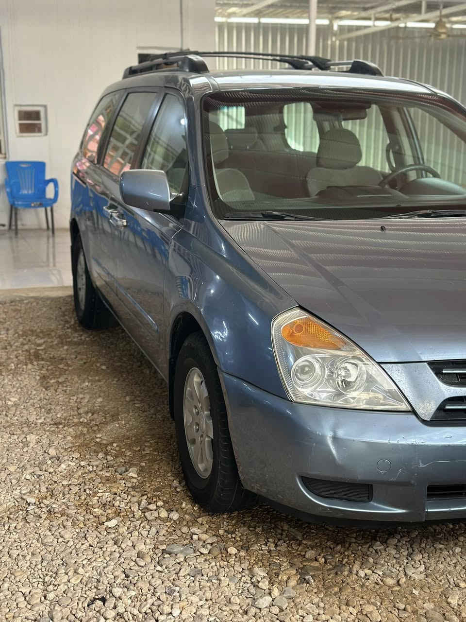 كيا سيدونا موديل 2007
رقم بغداد 
سياره جديده 
محرك 3800 بانزين 
غاز منضومه 80التر 
رشه صبغ جملغ بدون حادث 
سياره بجم كله كبس عله وضع الشركه شرط 
اتصال ***********
