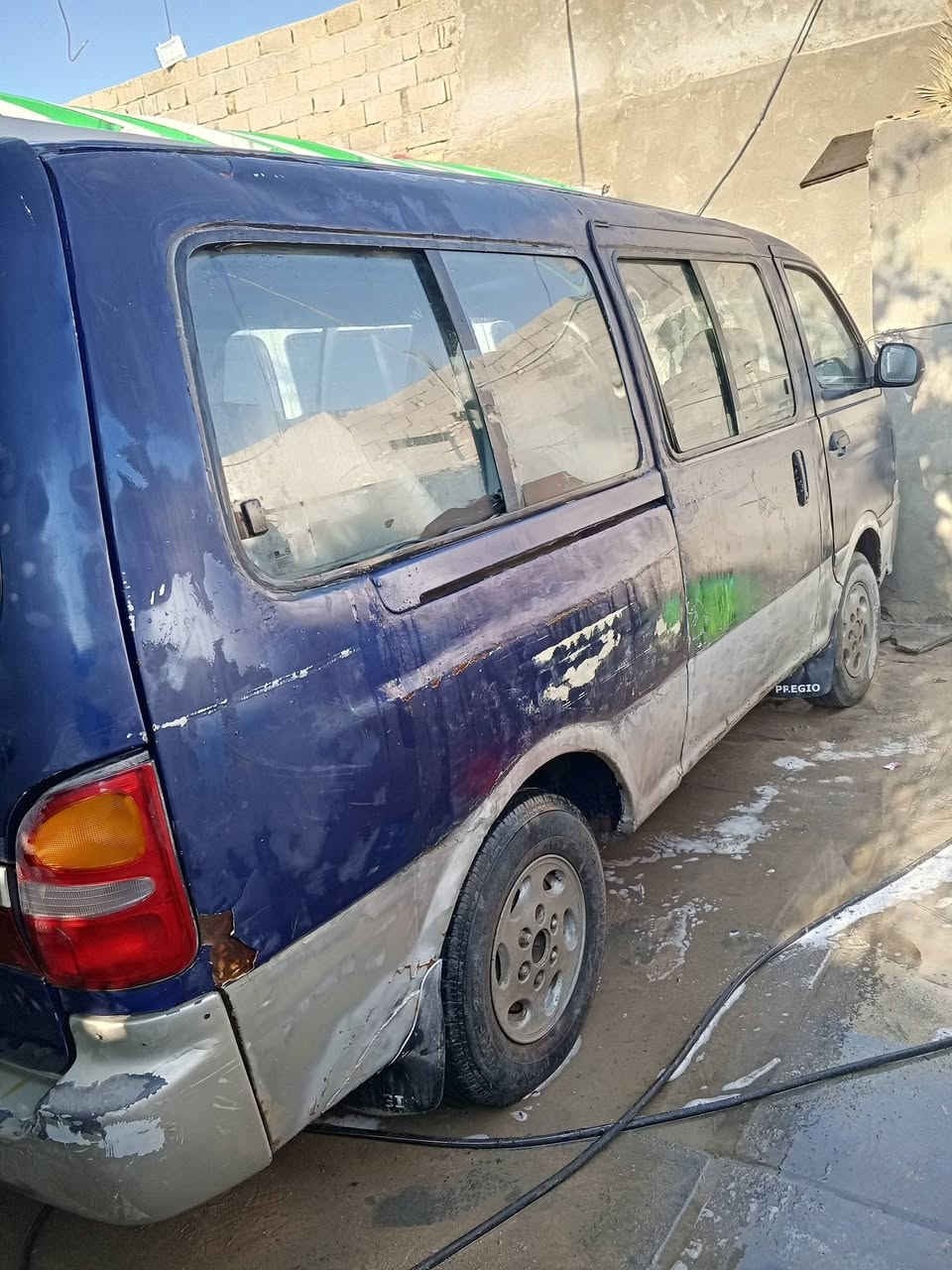 سياره ابريجو موديل 96السياره مكينه وكير واكسل مكفول السياره مصفره بسمي التحويل ثاني  مشروع وطني البدي شوف العين مكاني البصره السعر 38وبيهه مجال الإستفسار ***********
