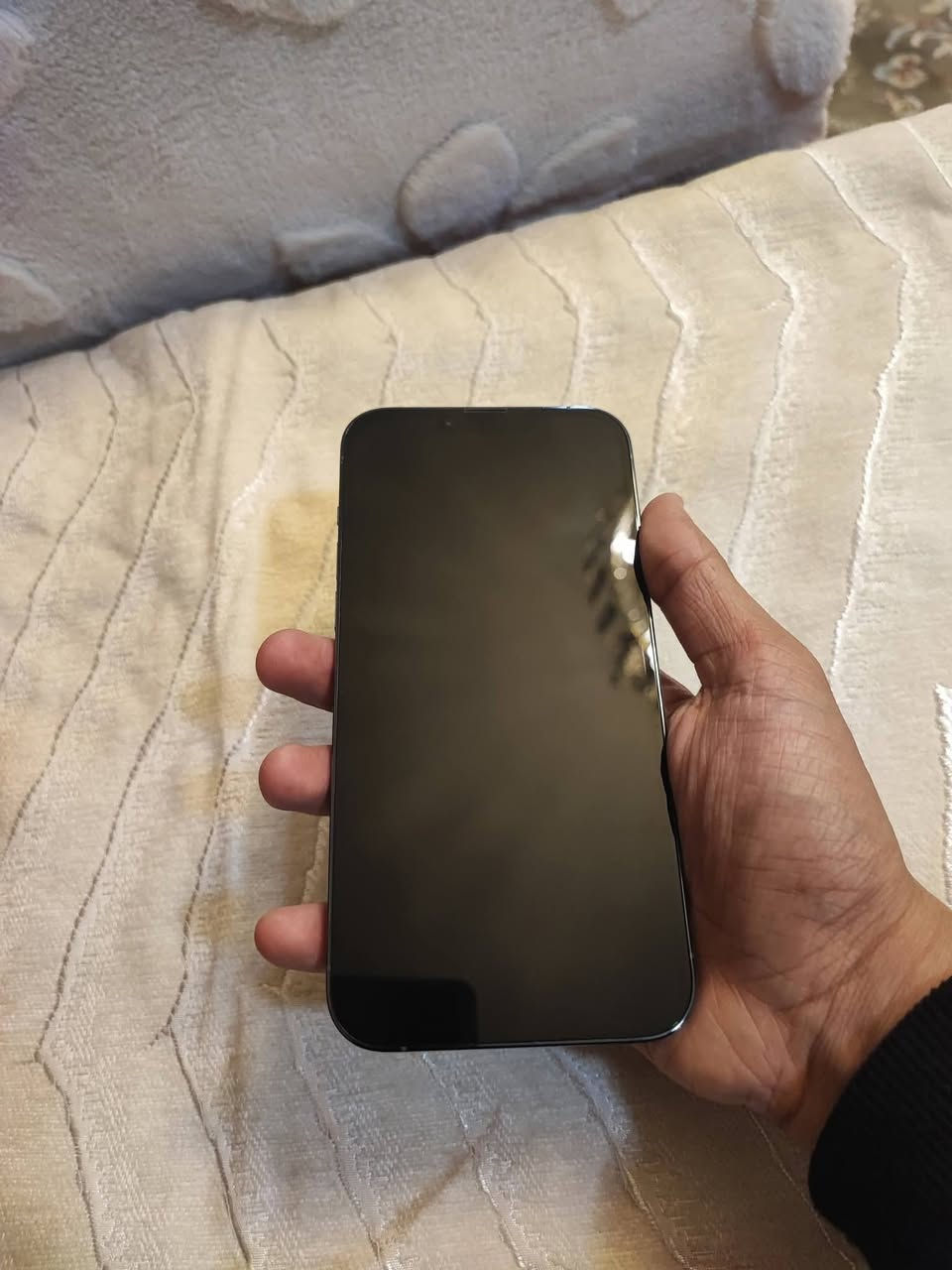 سلام عليكم 
 جهاز 13 برو ماكس  نظيف كلش 
 بطاريه 86  الذاكره 512 
 ممصلح وتر برو مابي غراظ 
سعر 700 مكانه بغداد


**إذا كنت صاحب هذا الإعلان وتريد حذفه لأي سبب، رجاءا أرسل رسالة إلى الدعم الفني**