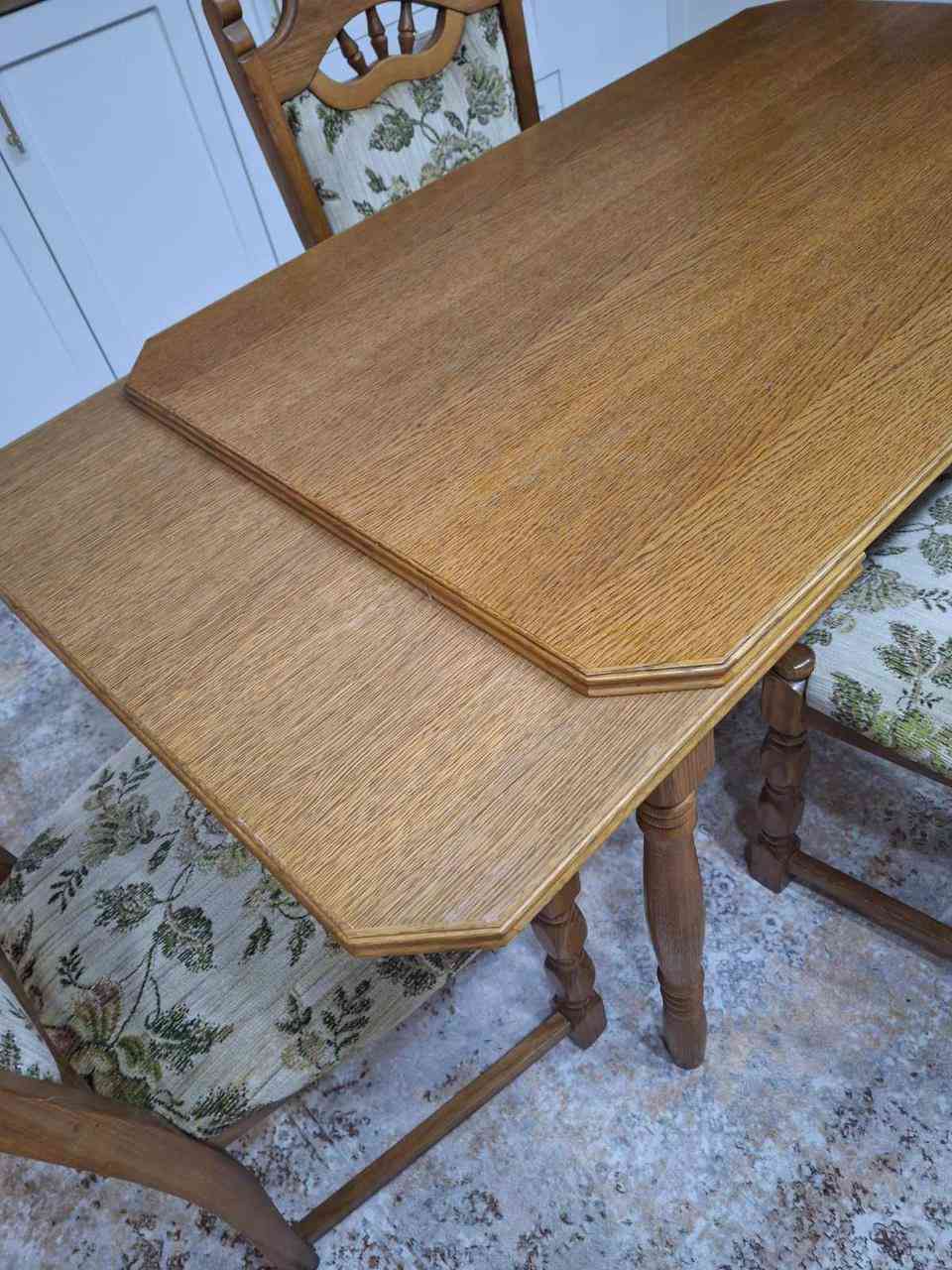 تاقمی نان خواردنی ئەوروپی ٤ نەفەری
مێزەکەی گەورەو بچوک ئەکرێت
٧٠٠$پێدراوە
بۆ فرۆشتنەوە
نرخی ٣٦٠ هەزار
سلێمانی
Whatsup
***********
