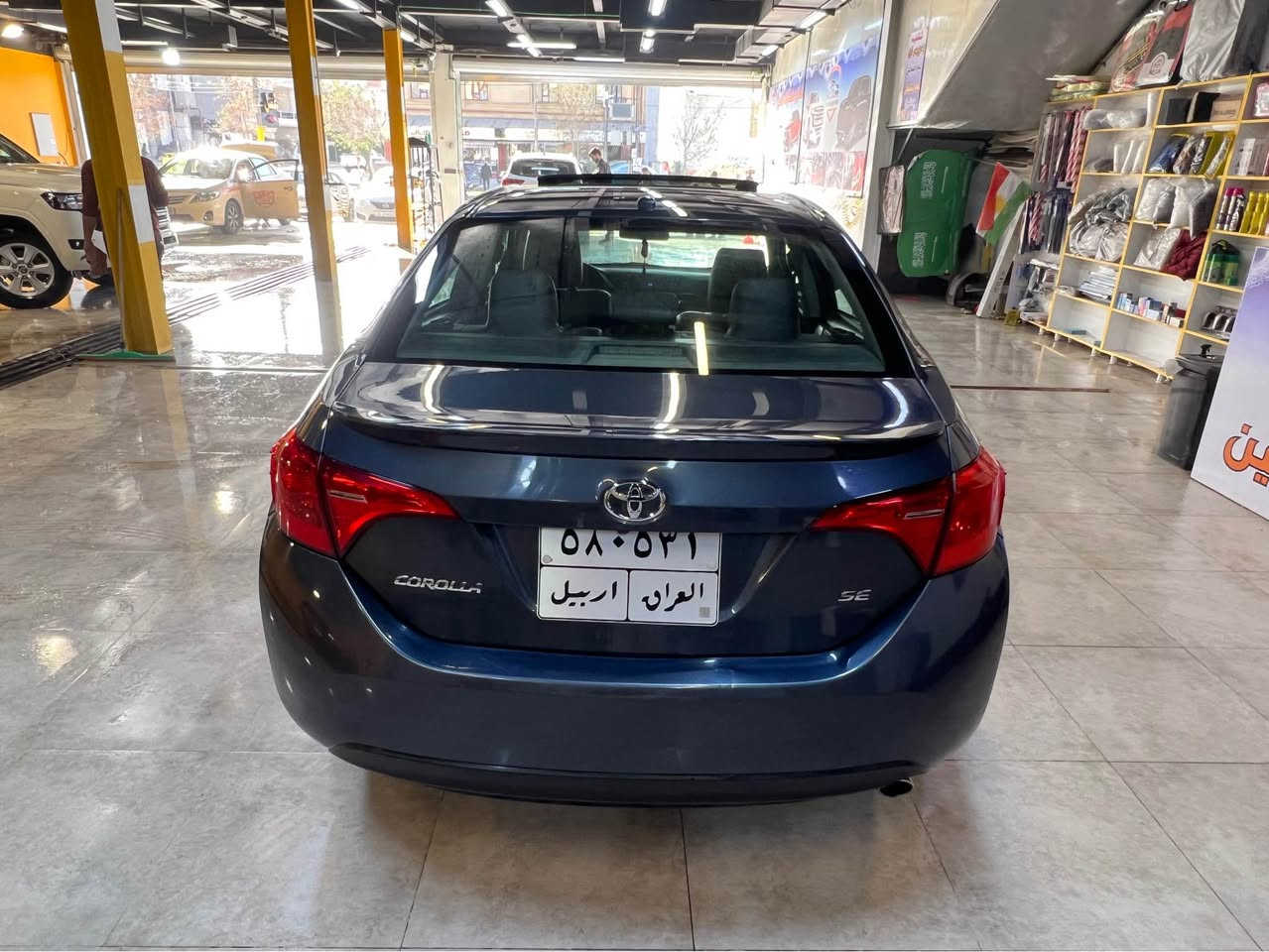 كرولا موديل 2018
مواسةفات ئةمريكى 
90 مايل رويشتووه 
مواسةفات - se plus - فول فول 1/1
بةسمه - سلايت 
گير - مةكينه - تةحويل - غرامه - بةشةرت 
بةناوى خومانه
رةقةم شانسى دانراوه 
بوياغ - چاملغ سةكن پيشةوه - دوو بست دوسه - دوو دةرگاى بيلاد گوراوه 
پيش و دواوةى - كةبسه 
ئيرباگ بةشةرت - نةتةقيوه 
شوين - هةولير 
*********** وةتس ئةپ

تويوتا كرولا
وارد امريكى
موديل 2018
90 مايل ماشي
مواصفات - se plus - فول فول 1/1
بصمة - فتحة 
محرك - گير - شرط
تحويل نفس يوم 
رقم شانصي موجود 
صبغ - جاملغ امامي سكن - شوية دوسة - بابين بيلادي نفس لون 
بجم - خلف - كبس 
ارباگ سليمة - 100 % 100 
مكان سيارة - اربيل
*********** وتس اب أربيل, العراق
