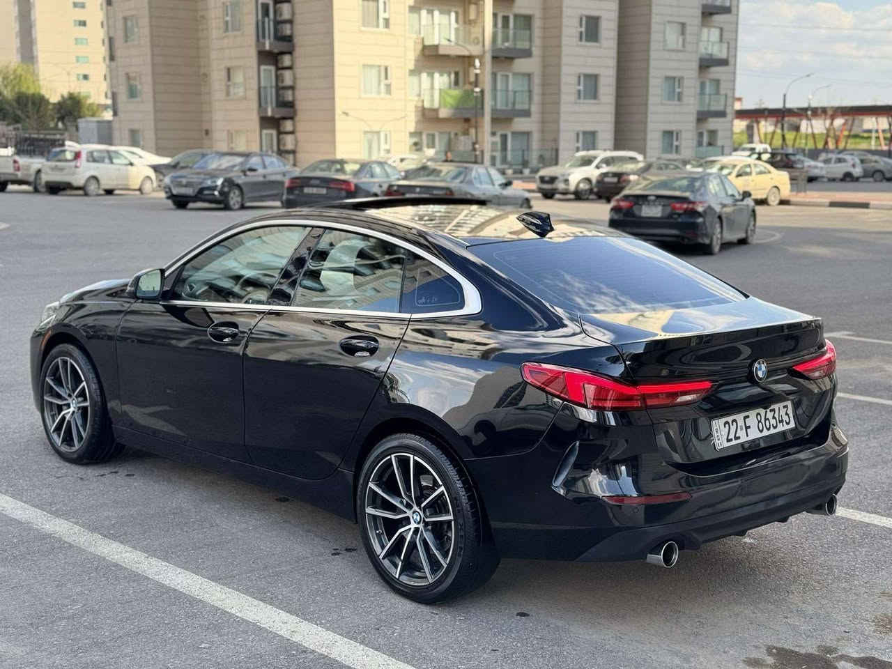 Bmw 228i مۆدێڵ  2022
 
قەپات مواسەفات
پانۆڕاما
٣ مۆدی لێخورین : ئیکۆ ، نۆڕمال ، سپۆرت 
کوشین خەزن
سوکان هیتەر 
کوشین هیتەر 
ربع بۆنیت  بۆیاخ دوو بست دەرکەی پشتەوەی سبوغە 
دەرکەک بە بیلاد گۆرایە
ئیرباگ سیستەمە  
ماوەی رۆشتن : 73،٠٠٠ مایل 
گێچ ئەلیکترۆنی 
سیستەمی گزۆز بیلادی سێ سەوتی هەیە ئیکۆ ، نۆڕمال ، سپۆرت 
رادار پێش و پشت و تەنیشت 
ئەوتۆ ستۆپ
ئەوتۆ پارک 
شاشە گەورە 
خەتی جادە 
تەحدید سورعە 
دەشبول و لیدی دەرگا بیلاد ٧ ڕەنگ 
برێک بەسمە 
لایت لید 
تایەو ویل سپۆرت 
گێڕ ماوس

wba73ak03n7j86086

+964 750 762 5571
188$ أربيل, العراق
