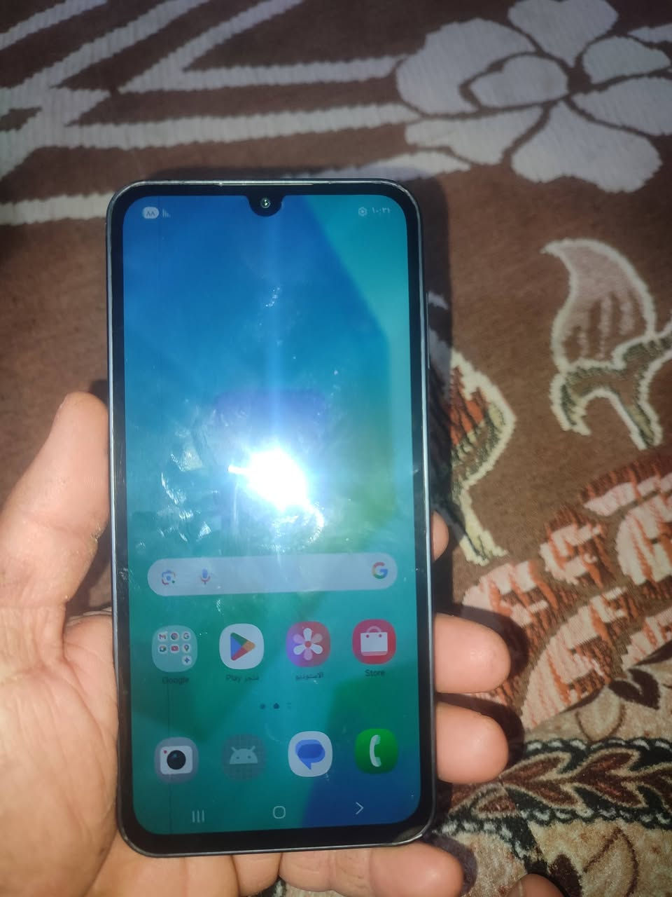 للبيع سامسونك ابدل شاشه اصليه وبيه خط بس ماماثر علي السعر ٨٠ وبي مجال  العنوان البراكيه رقمي *********** ذاكره 128
