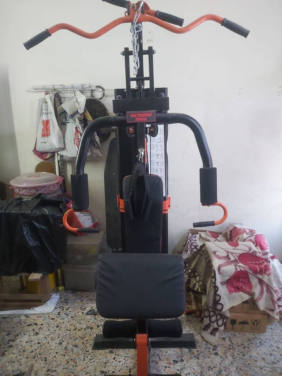 السلام عليكم ورحمة الله  عندي ثلاثة أجهزة رياضية للبيع جم كاما جديدفية ١٤  تمرين  جهاز للركضيشبة المرجيحة وجهاز تنحيف البطن قوس هلالي السعر ٦٠٠ الف وبي مجال رقم الهاتف الواتساب  009647902489820 والرقم الثاني ***********  وليد ابو يوسف
