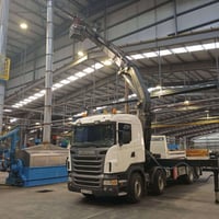 للبيع سكانيه موديل 2010 كرين 20 طن FASSI  جك 6ريمون  بدي اريل طول بيلا...