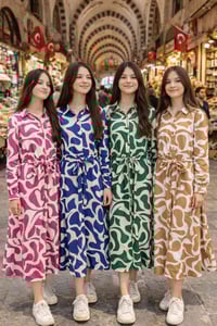 فستان بناتي • تركي • ١٤-١٨ سنة