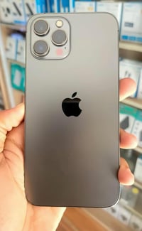 آيفون ١٢ برو ماكس ذاكره ١٢٨ باتري مبدل وجامه مبدل فيس ايدي واكف جهاز ن...