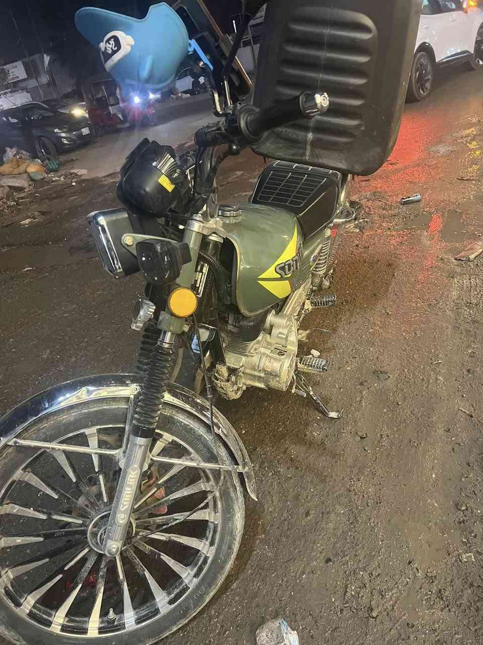 سلام عليكم ايراني للبيع موديل 2025 دراجة نظيفة كلشي مابيها نكرة سلف سعر 750 وبيها مجال ممتوتجد فيس هذا رقمي ***********
