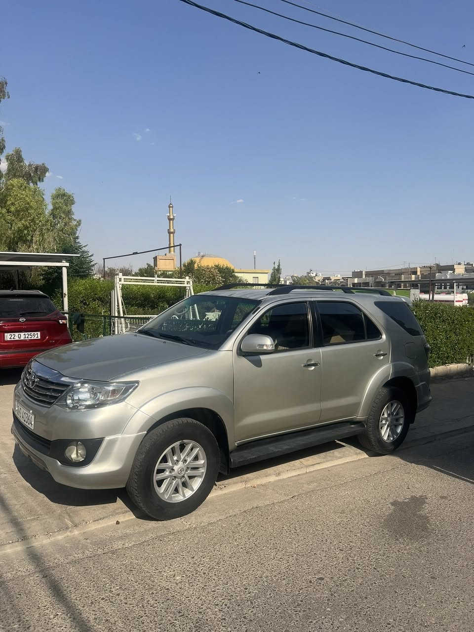 للبيع فورجنر ٢٠١٤ V6  محرك مامفتوح ب شرط 
سيارة بيهة بس بنيت صبغ بدون داخل
تخم تاير جديد سنوي جديد بسمي
سيارة ماشالله نضيف 
دينار مسرف مابي
مواصفات __دبل اكسل تحديث استيرن تبريد مركزي ٧ركاب 
جام كهرباي داخل بيجي 
مكان كركوك
***********
