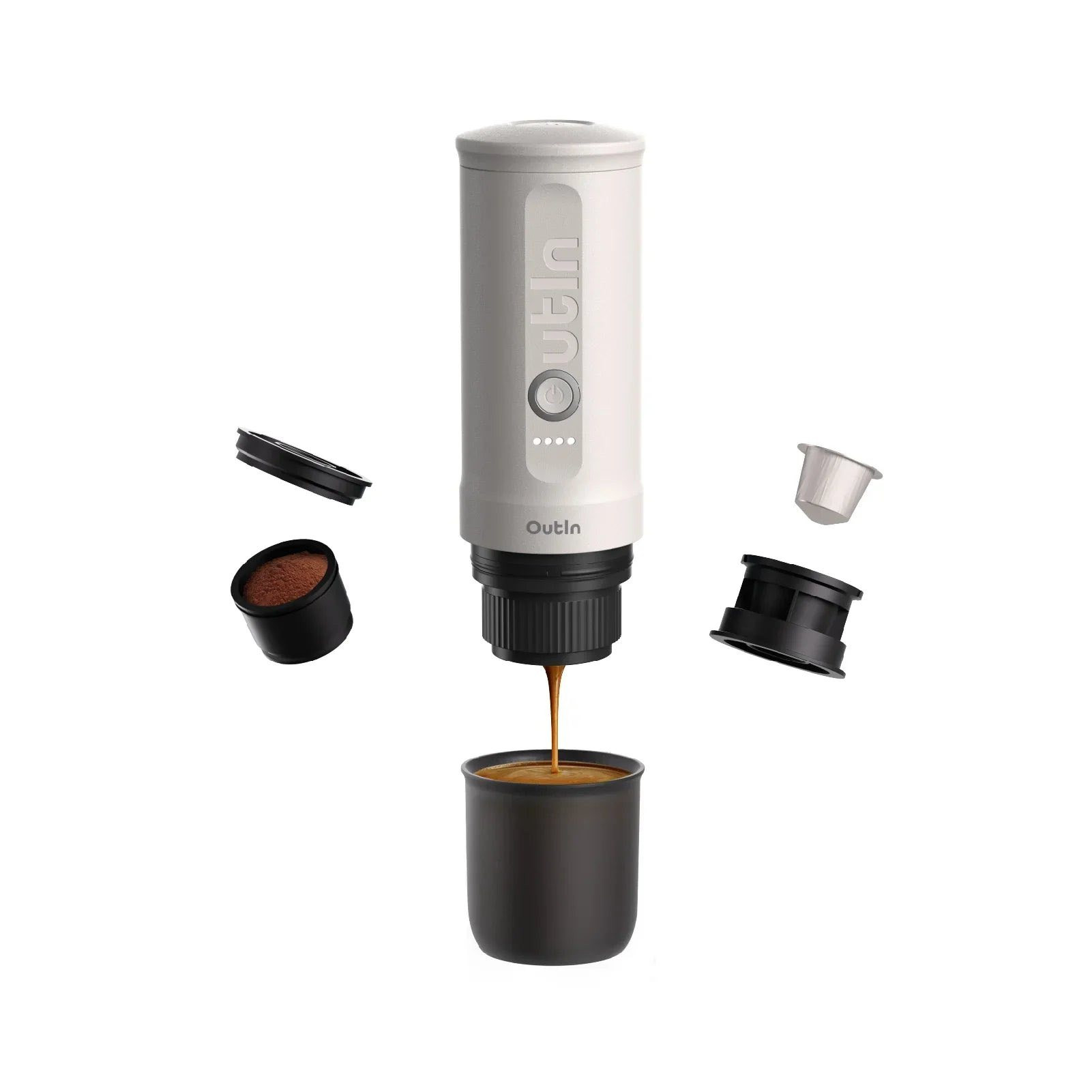 تم توصيل وجبة جديدة من أجهزة القهوة المميزة

 Outin Nano Portable Espresso Machine 

الجهاز العملي والغني عن التعريف لعشاق القهوة أينما كانوا ☕️

استمتع بتحضير قهوتك بجودة عالية .. تصميمه صغير وأنيق وسهل الحمل ويشتغل بسرعة وكفاءة ليمنحك إسبريسو مثالي خلال دقائق.

مميزات الجهاز:

 • متوافق مع كبسولات Nespresso والقهوة المطحونة

 • ضغط عالي يصل إلى 20 بار لنتيجة احترافية

 • تسخين ذاتي للماء خلال ٤ دقائق فقط

 • مثالي للسفر، التخييم، والرحلات 

سعر الجهاز ١٠٠ الف دينار عراقي🔥

للحجز والاستفسار راسلنا على الخاص 📩
او على واتساب ***********

